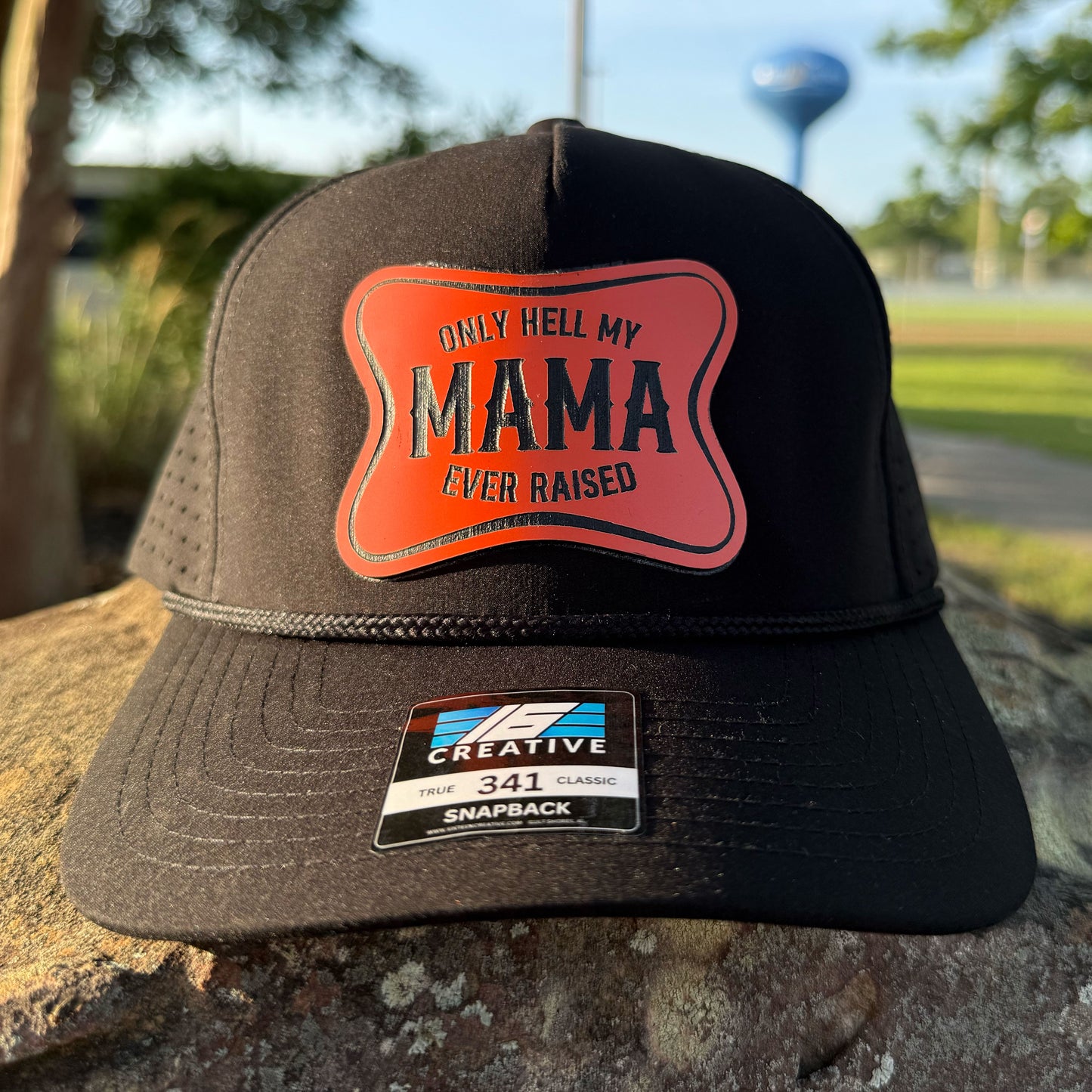 The Only Hell My Mama Ever Raised Patch Hat