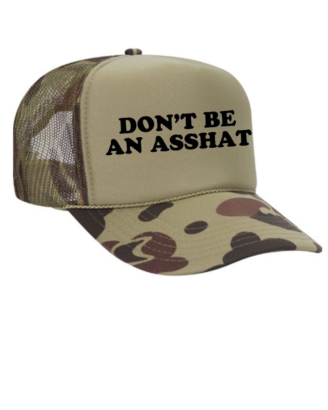 Don't Be An Asshat Trucker Hat