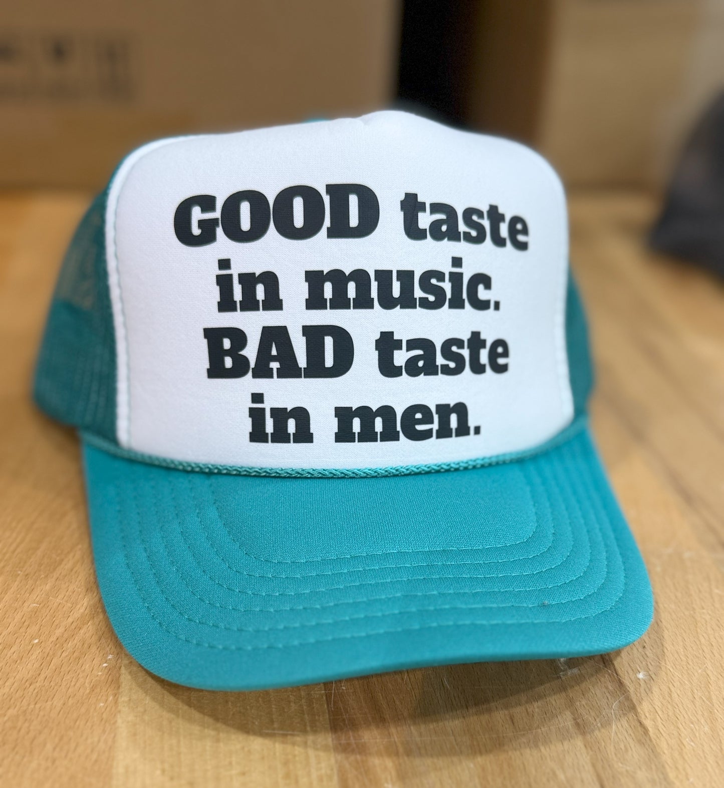 Good Taste In Music Trucker Hat