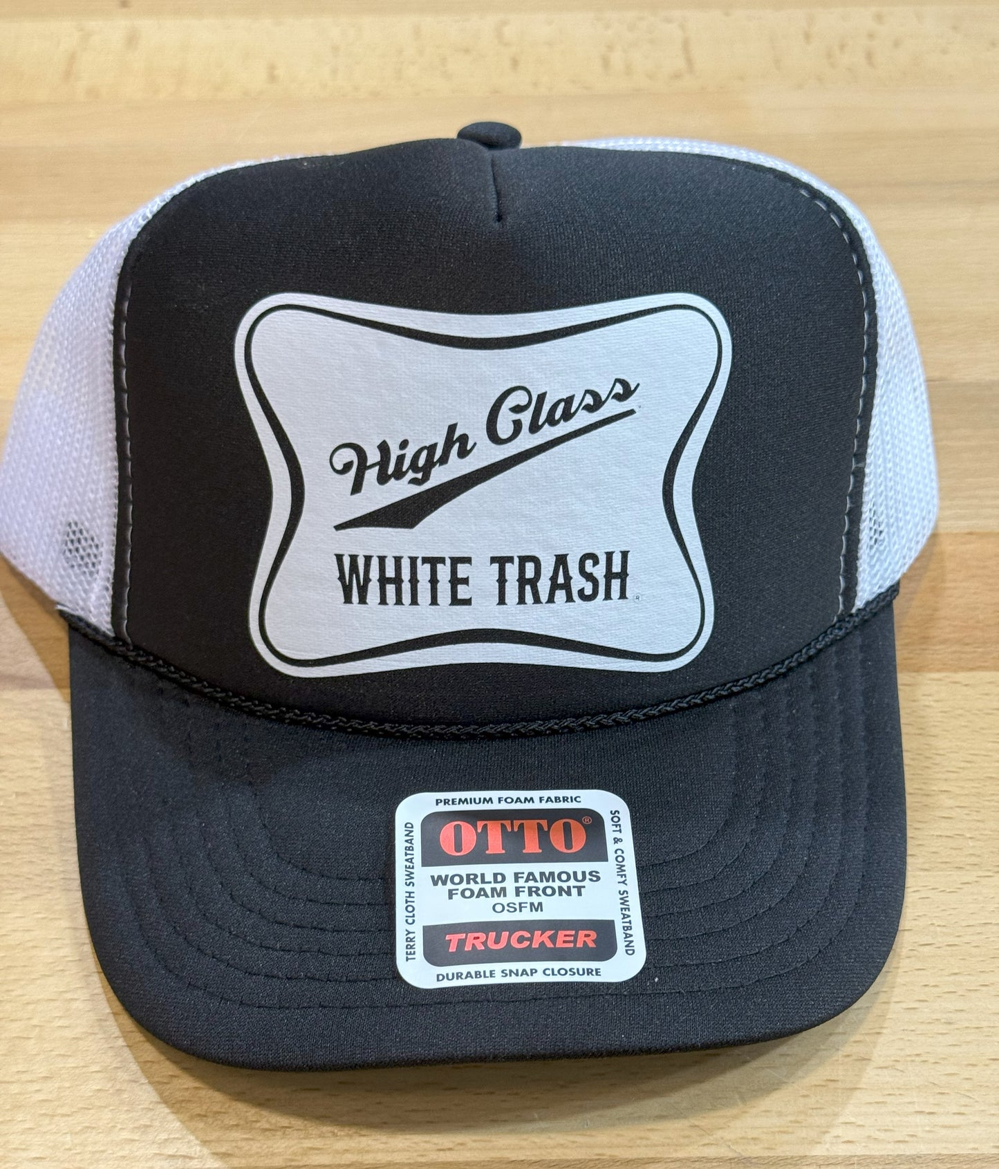 High Class White Trash Trucker Hat