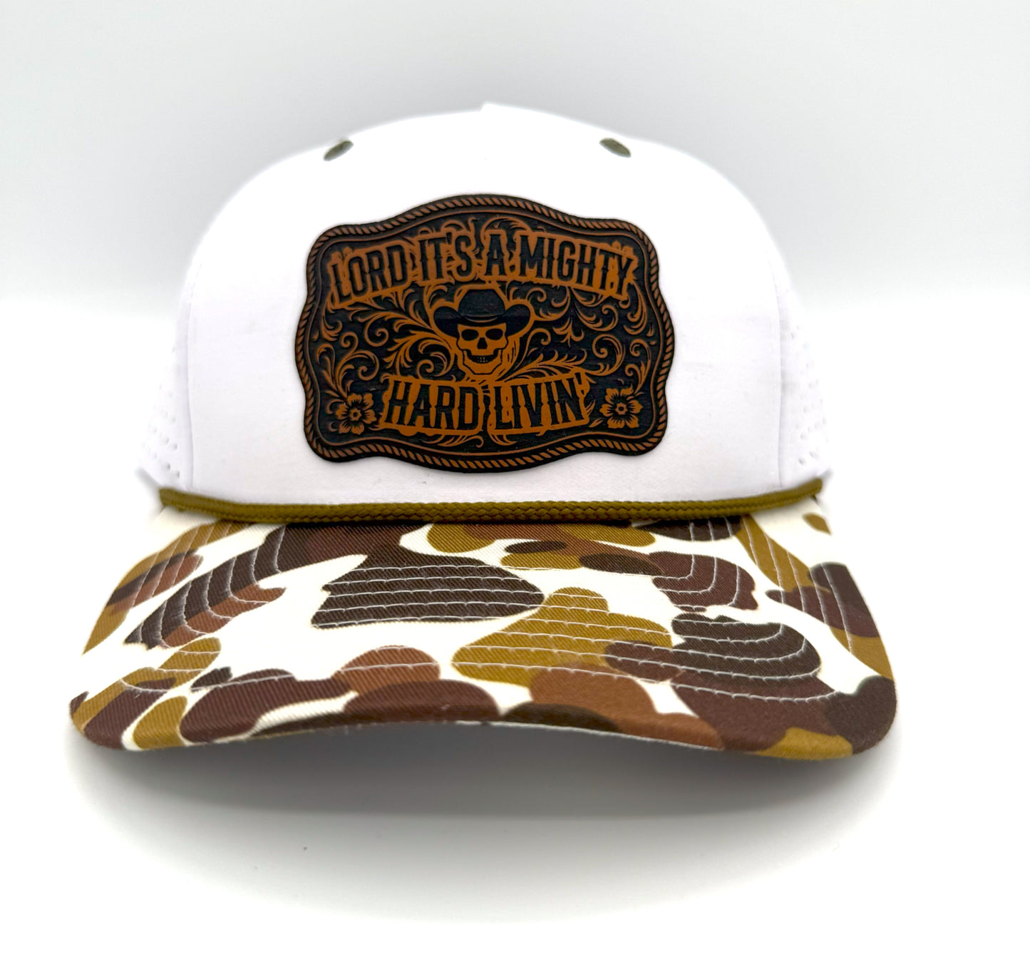 Mighty Hard Livin' Patch Hat