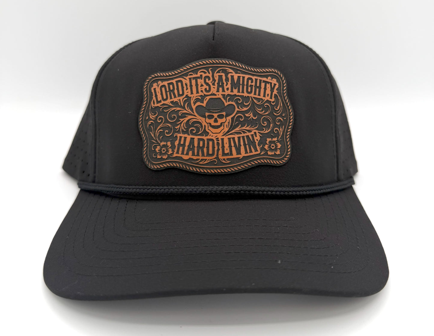 Mighty Hard Livin' Patch Hat