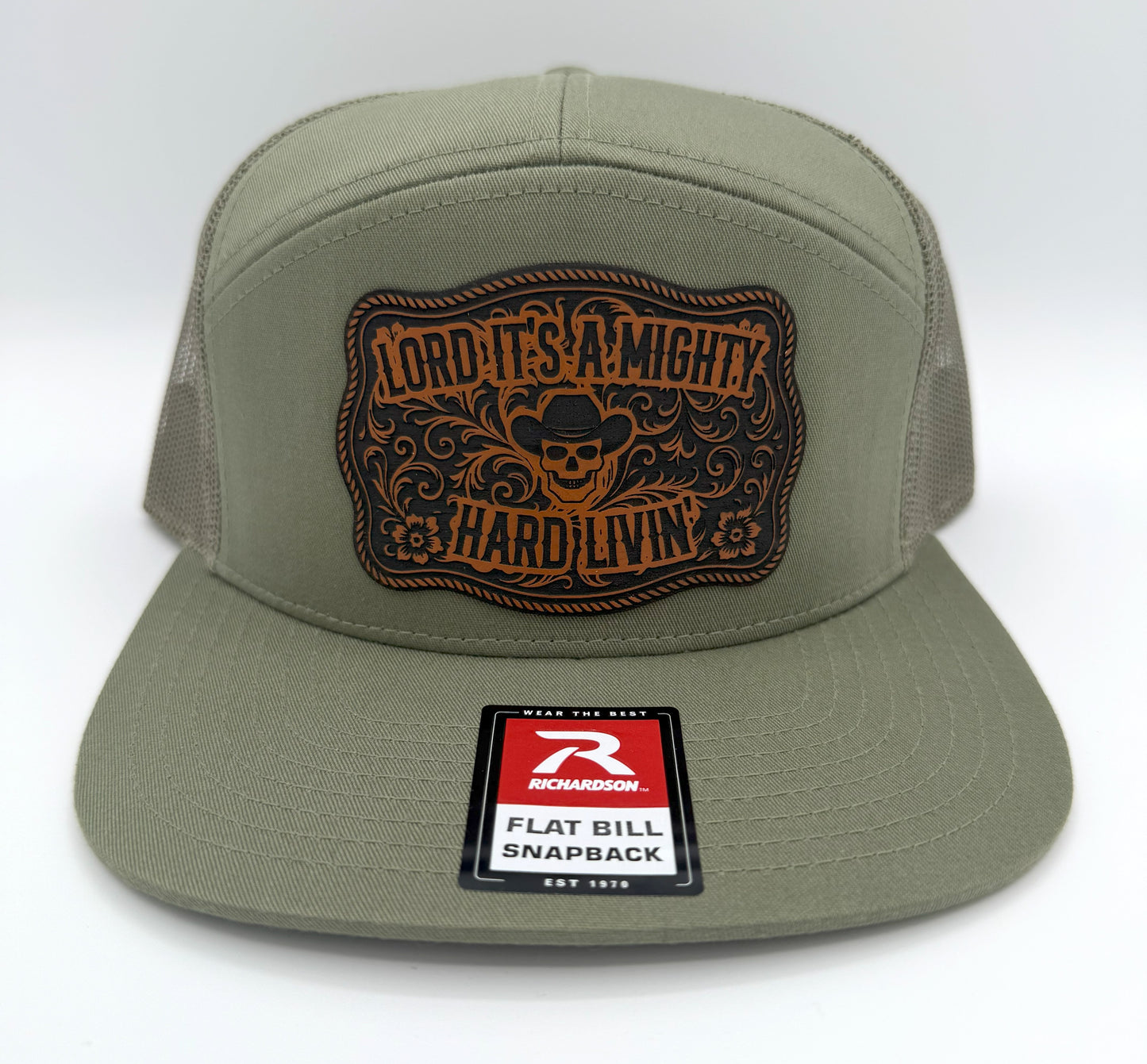 Mighty Hard Livin' Patch Hat