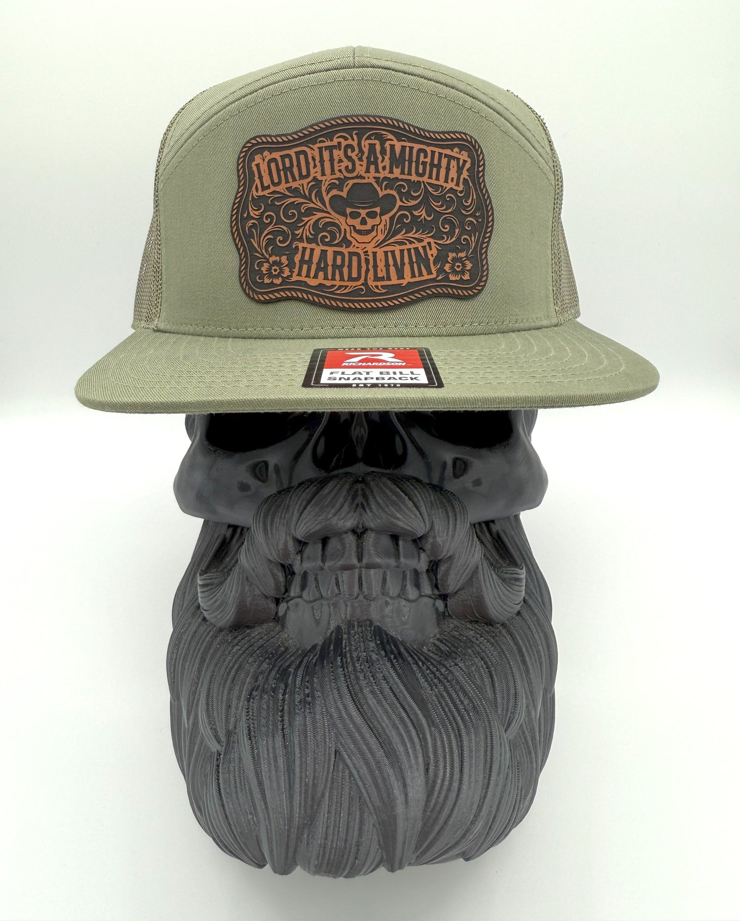 Mighty Hard Livin' Patch Hat