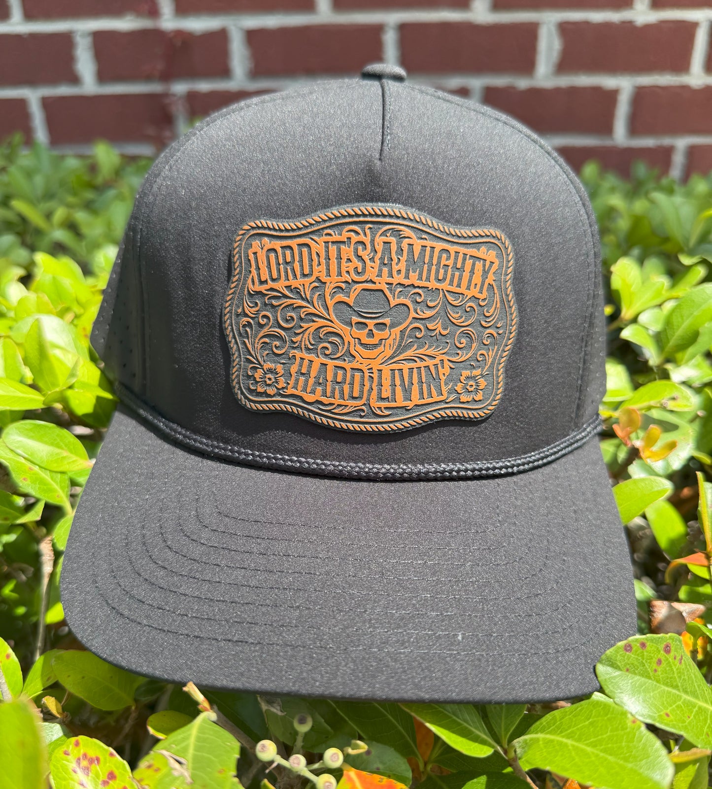 Mighty Hard Livin' Patch Hat