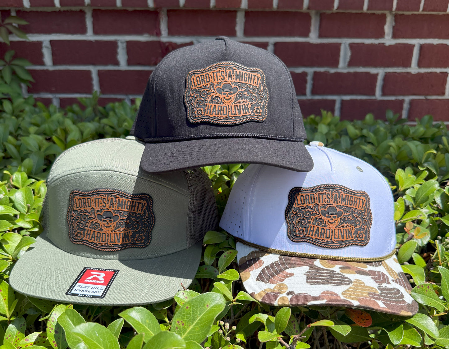 Mighty Hard Livin' Patch Hat