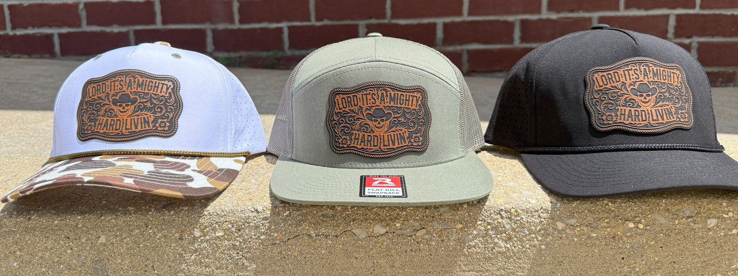 Mighty Hard Livin' Patch Hat