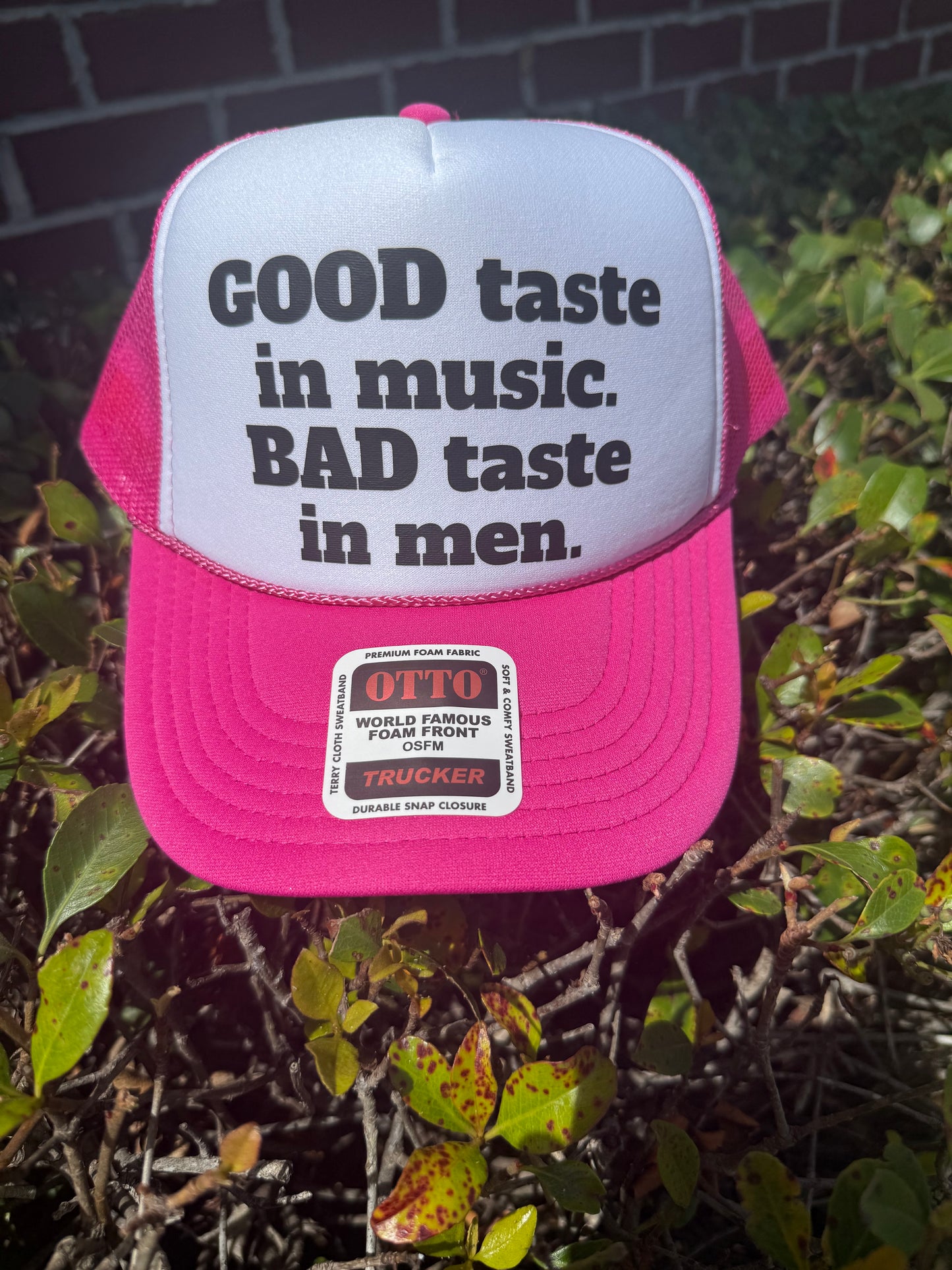 Good Taste In Music Trucker Hat