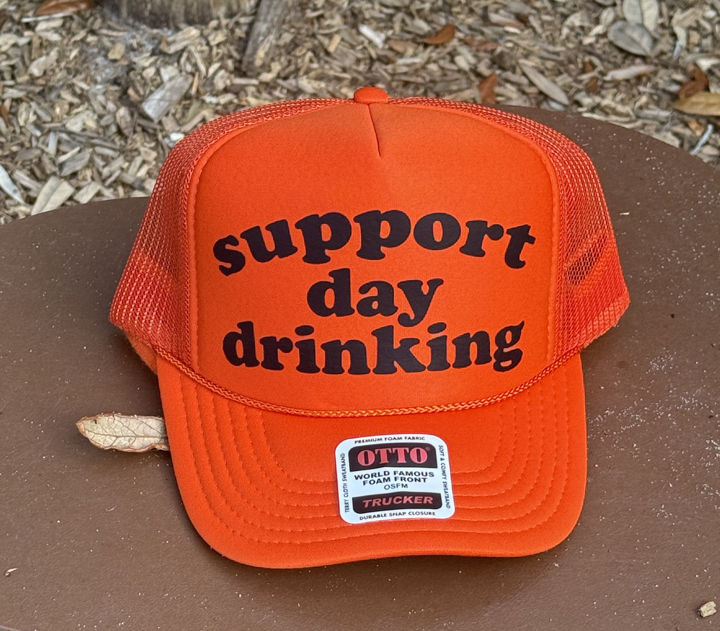 Support Day Drinking Trucker Hat