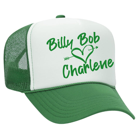 Billy Bob Loves Charlene Trucker Hat