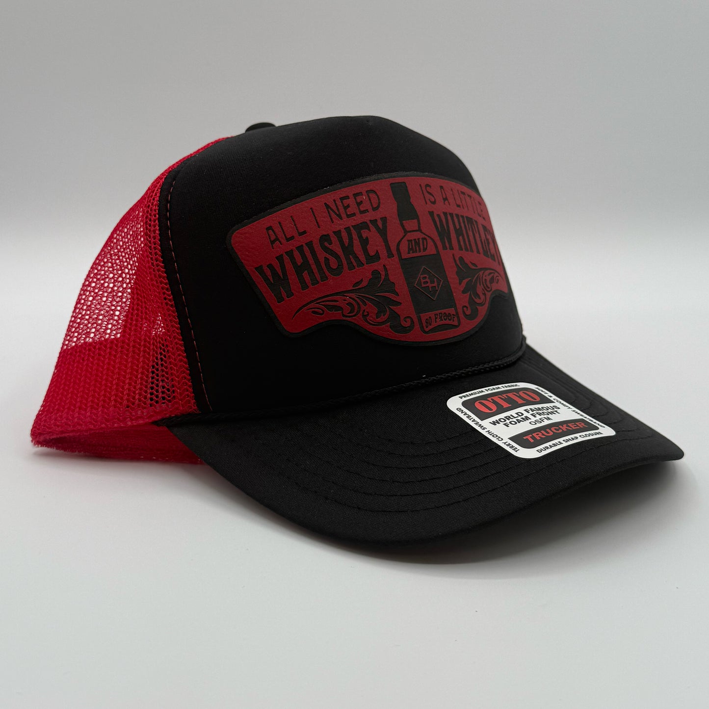 Whiskey & Whitley Patch Hat