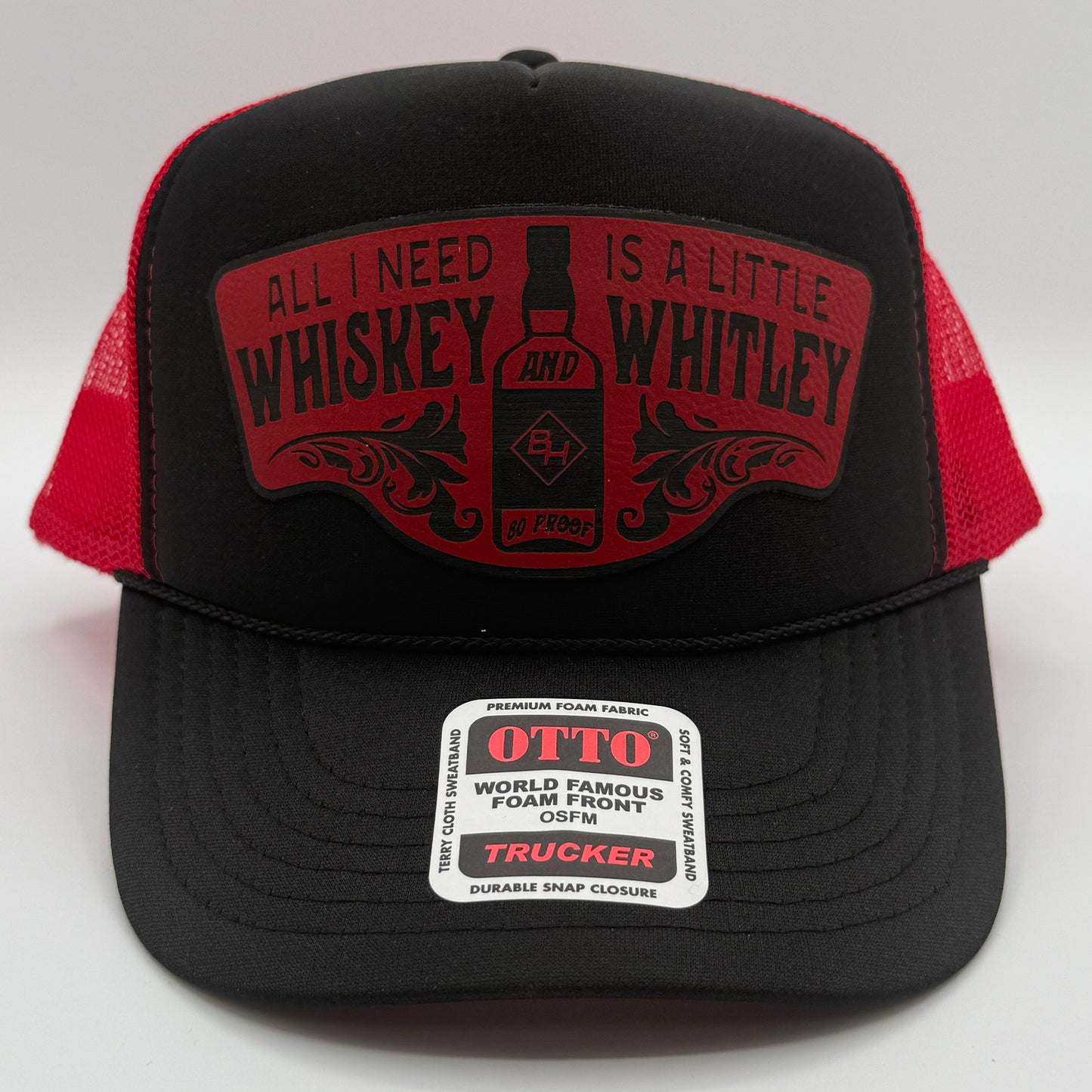 Whiskey & Whitley Patch Hat