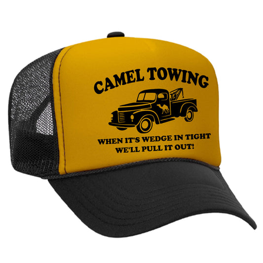 Camel Towing Trucker Hat