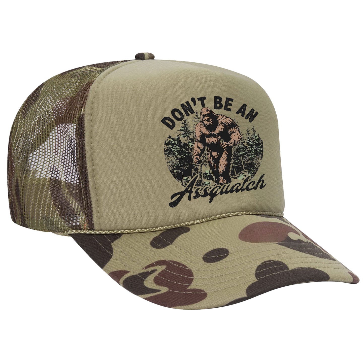 Don't Be An Assquatch Trucker Hat