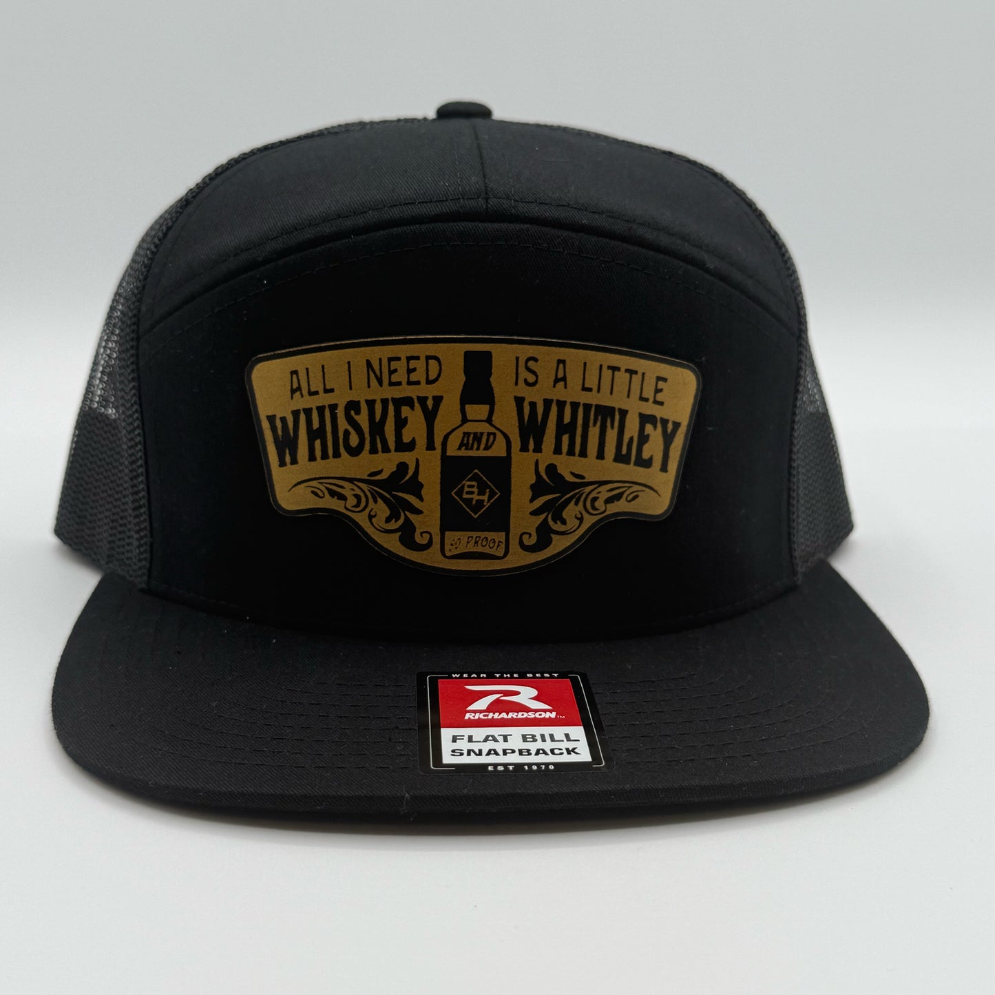 Whiskey & Whitley Patch Hat