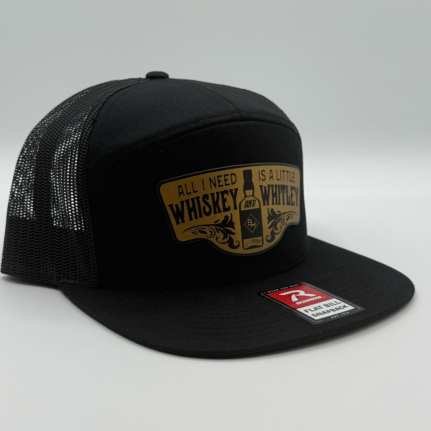 Whiskey & Whitley Patch Hat