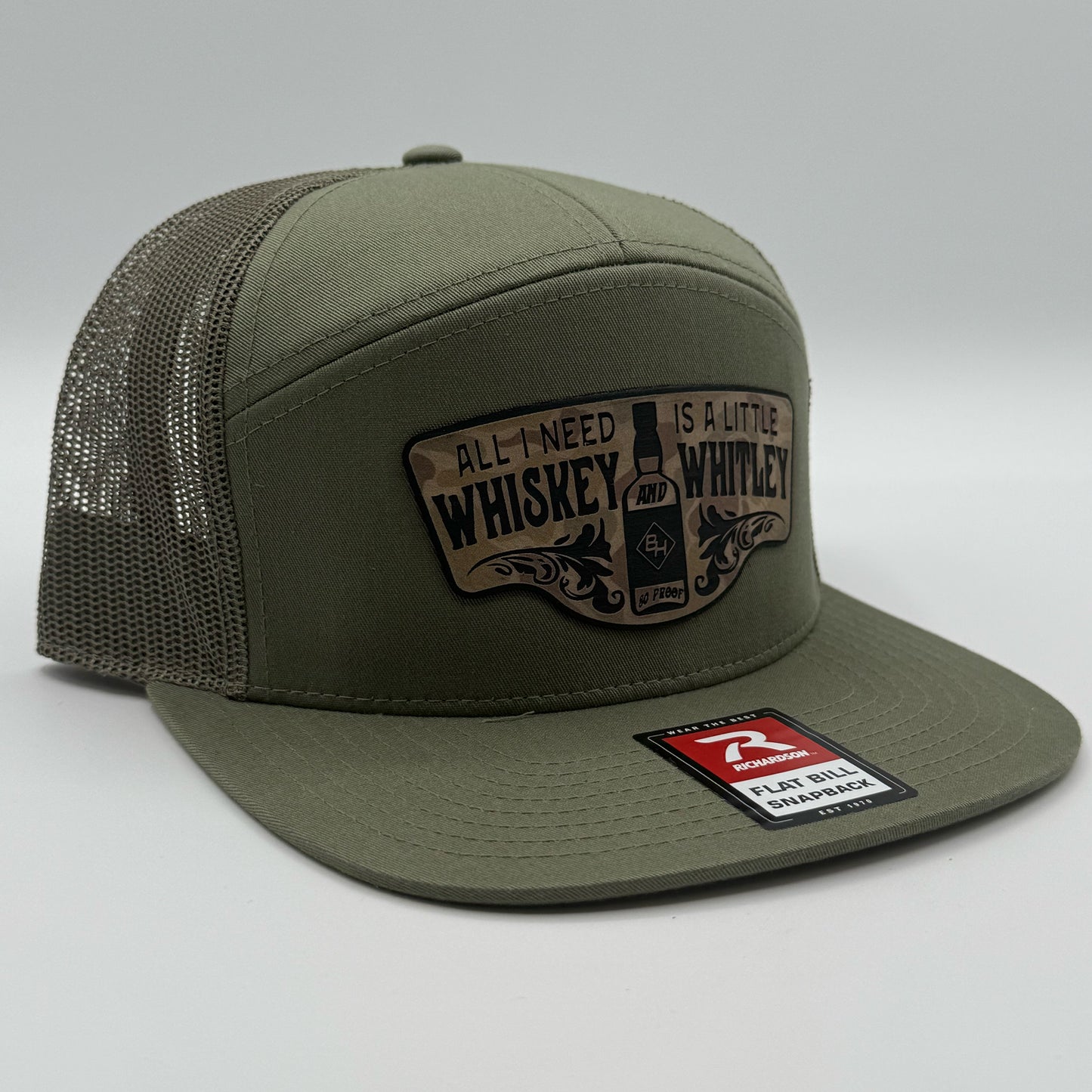 Whiskey & Whitley Patch Hat