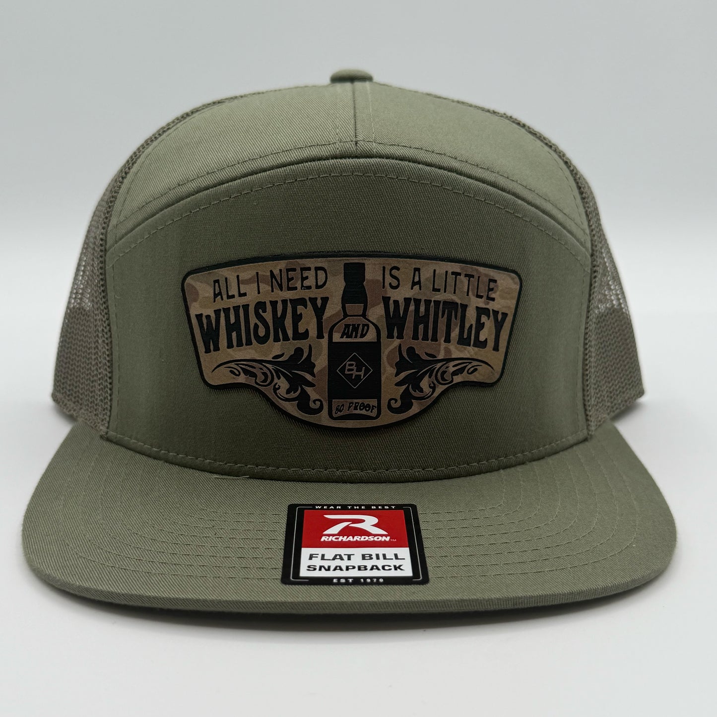 Whiskey & Whitley Patch Hat