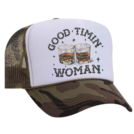 Good Timin' Woman Trucker Hat