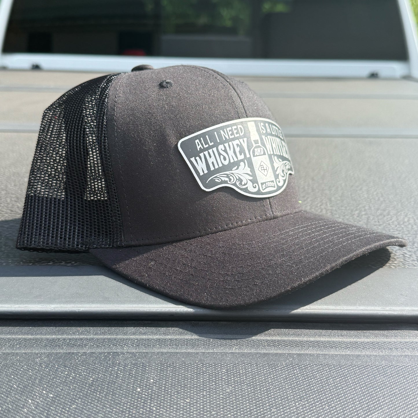 Whiskey & Whitley Patch Hat