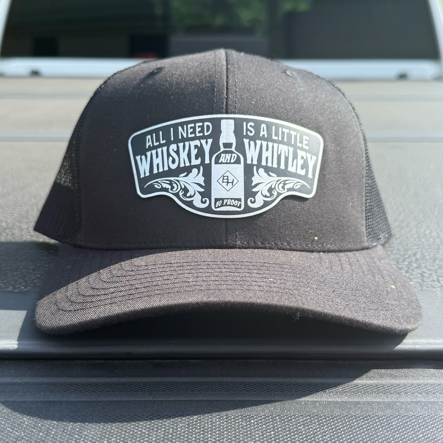 Whiskey & Whitley Patch Hat