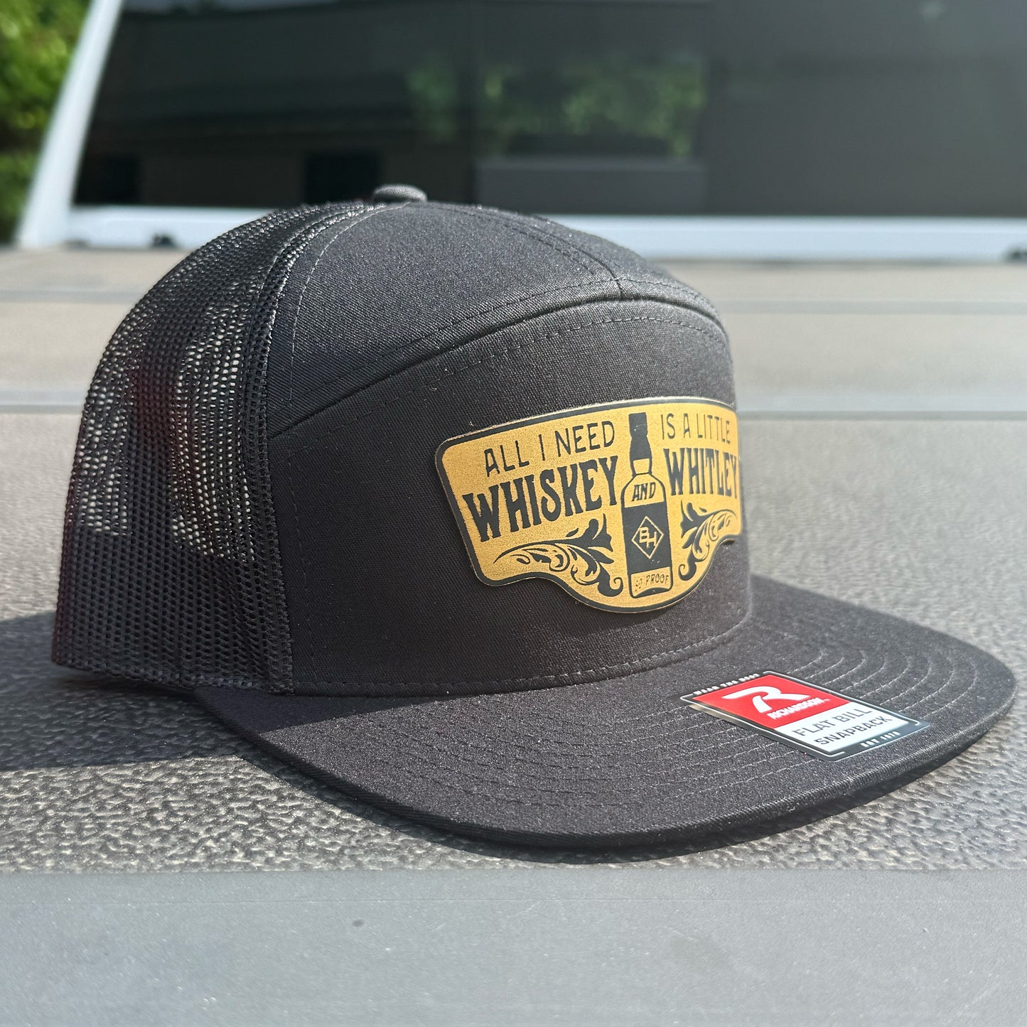 Whiskey & Whitley Patch Hat