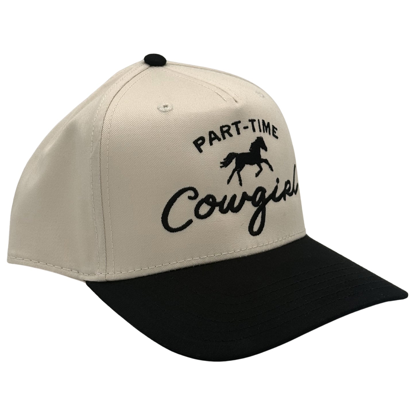 Part-Time Cowgirl Embroidered Hat