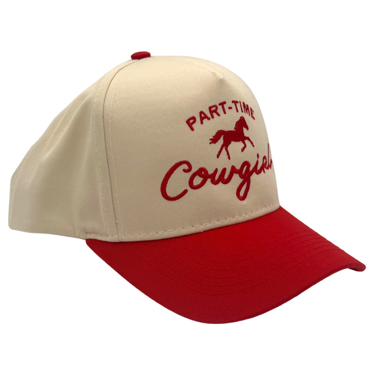 Part-Time Cowgirl Embroidered Hat
