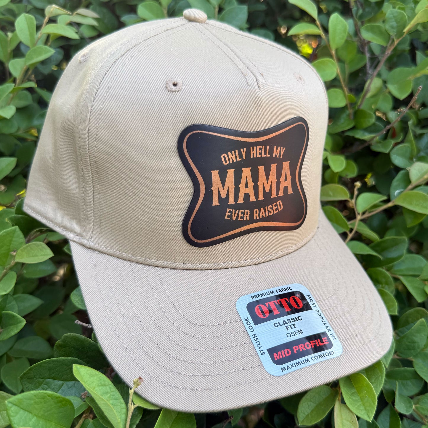 The Only Hell My Mama Ever Raised Patch Hat