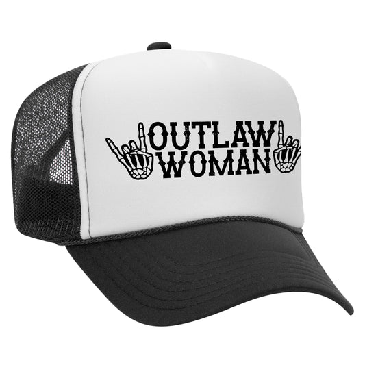 Outlaw Woman Trucker Hat