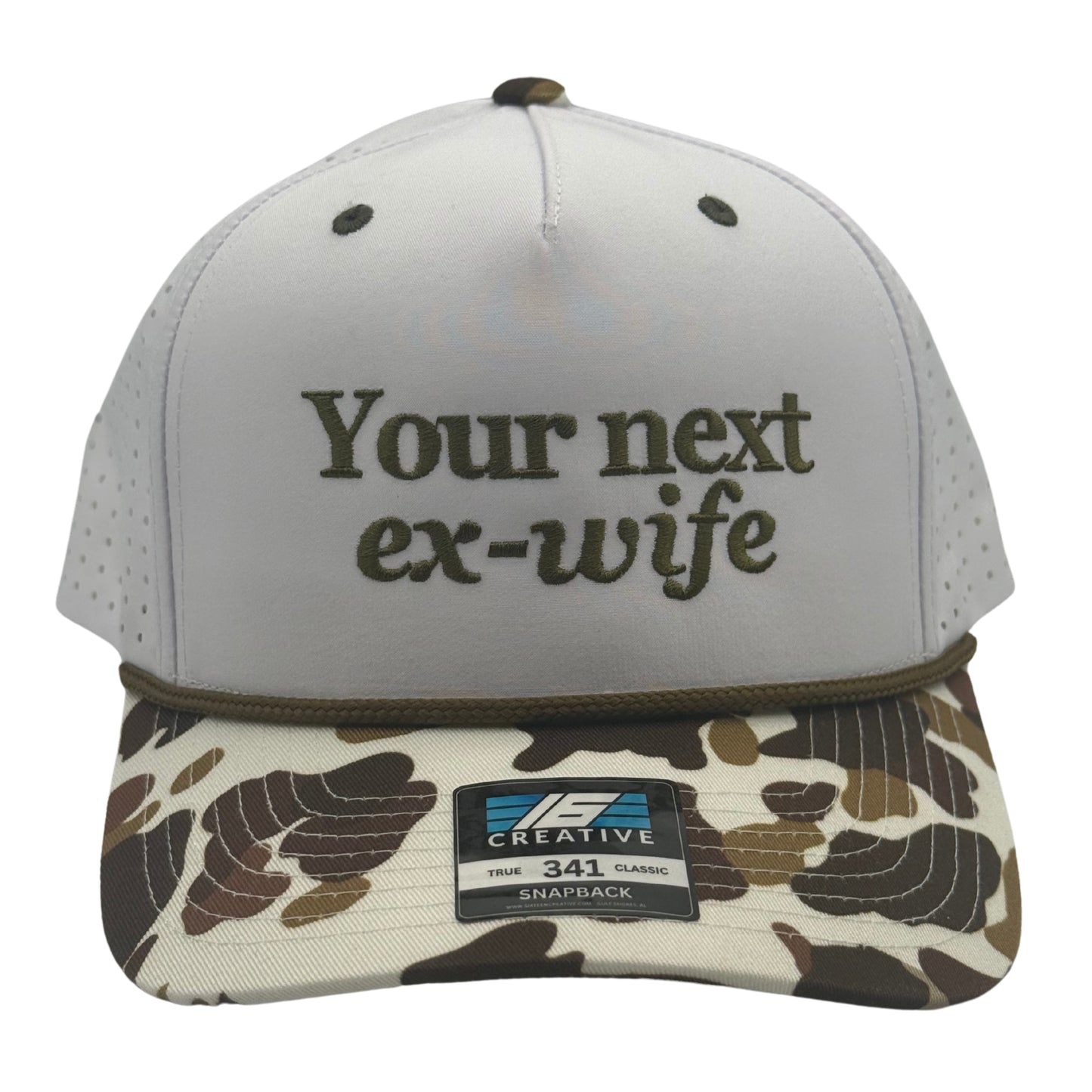 Your Next Ex-Wife Embroidered Hat