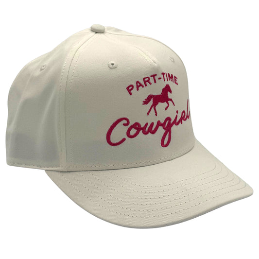 Part-Time Cowgirl Embroidered Hat