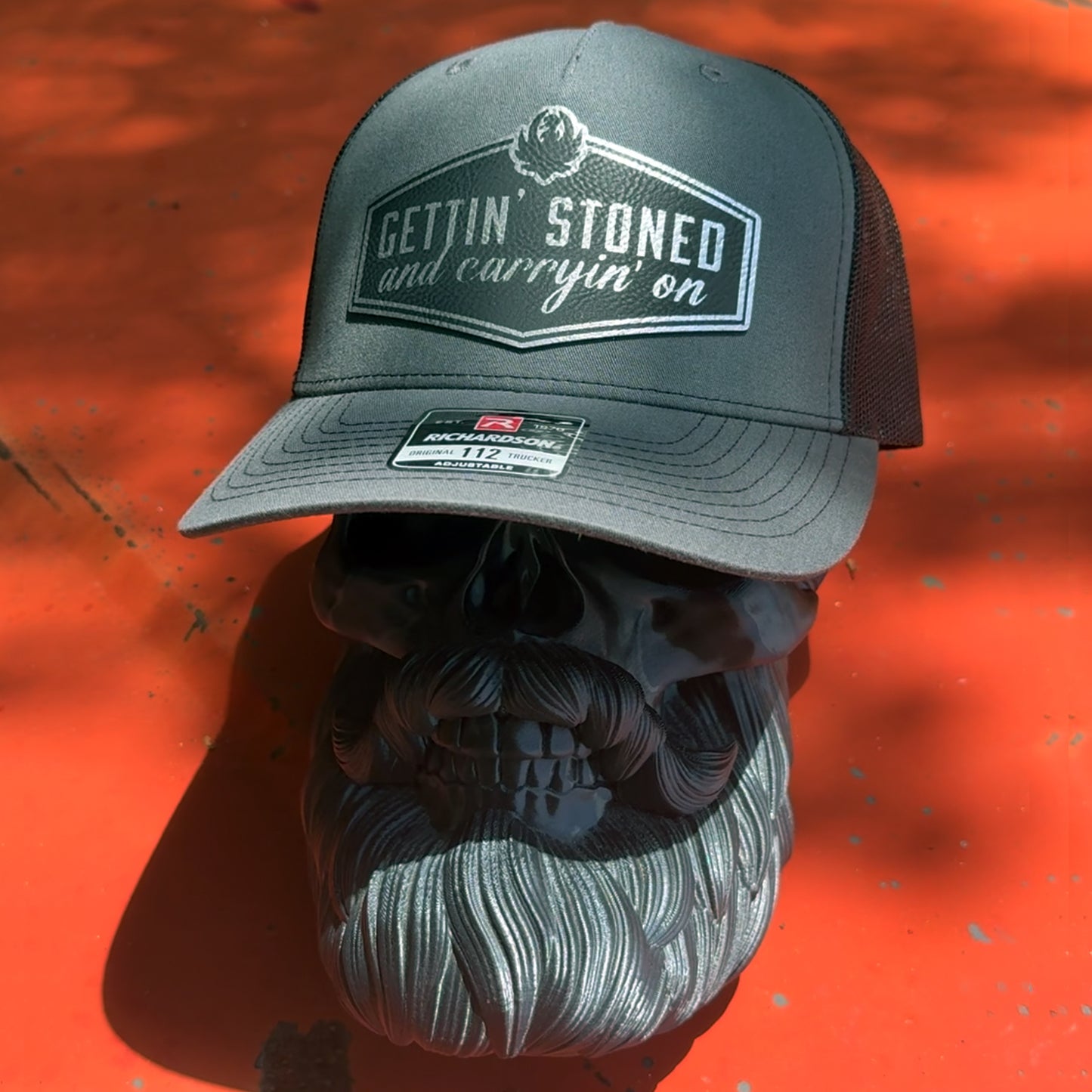 Gettin' Stoned And Carryin' On Patch Hat