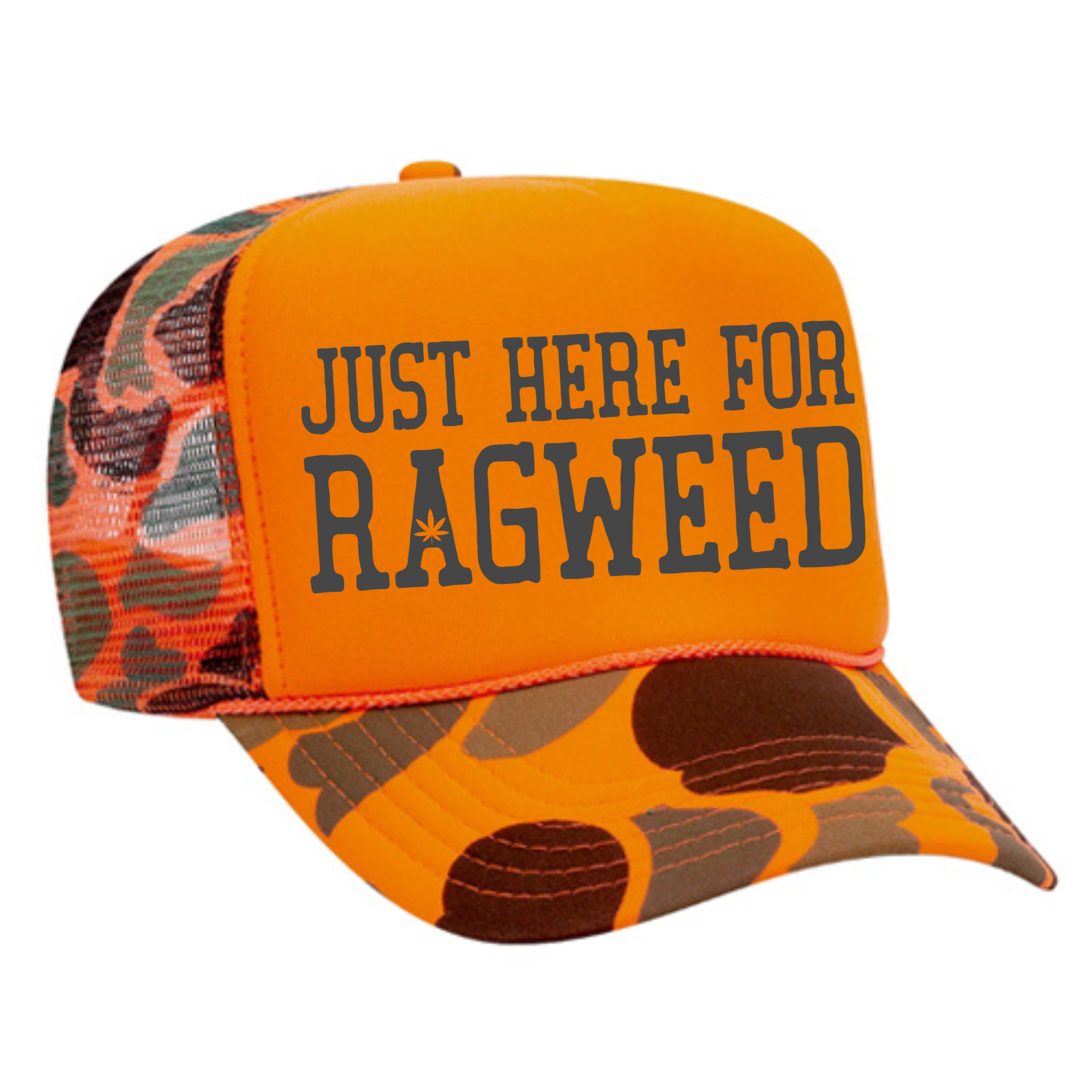 Just Here For Ragweed Trucker Hat