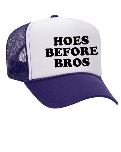 Hoes Before Bros Trucker Hat