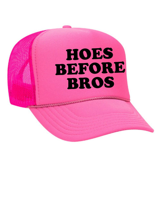 Hoes Before Bros Trucker Hat