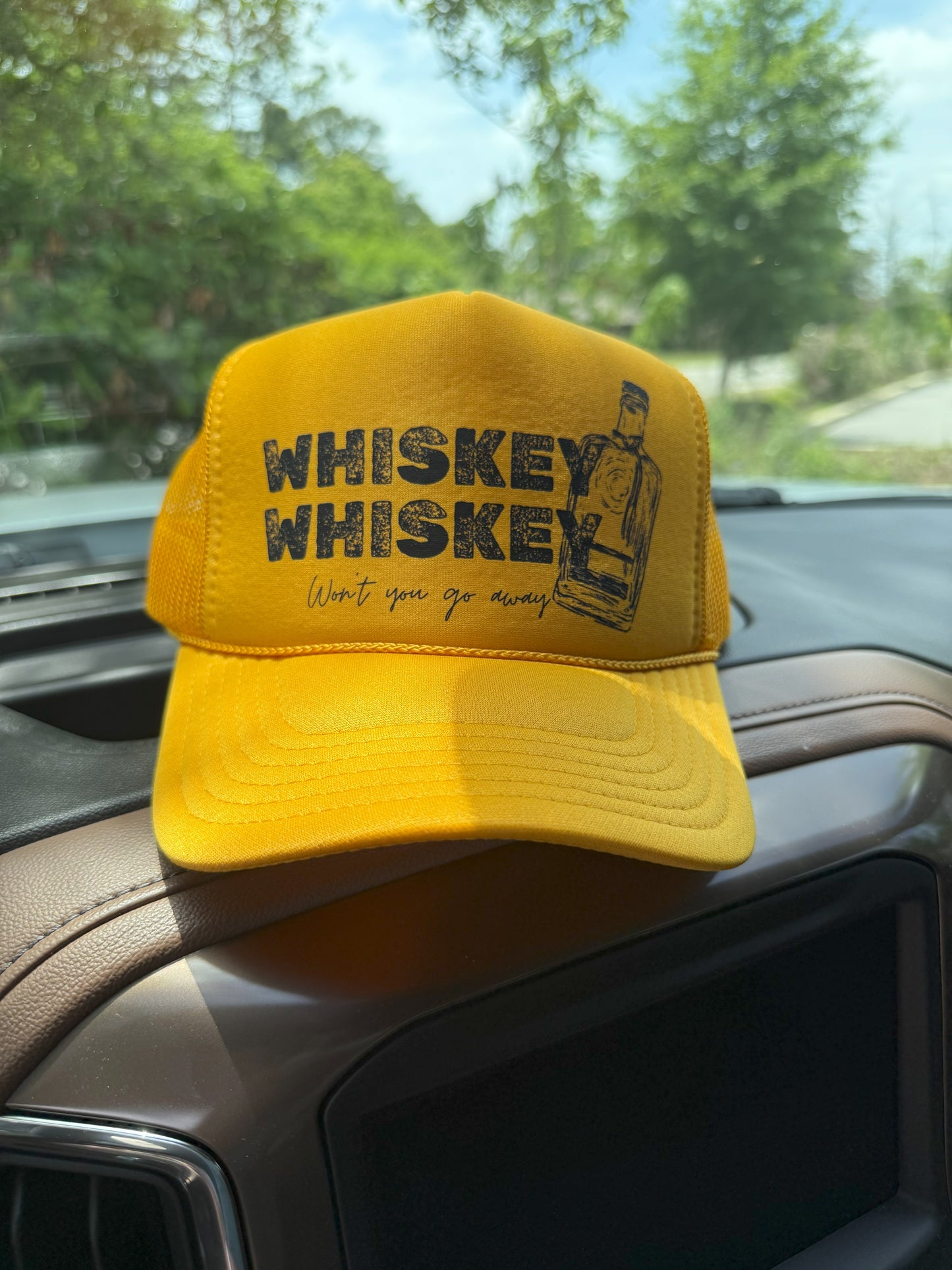 Whiskey Whiskey Trucker Hat