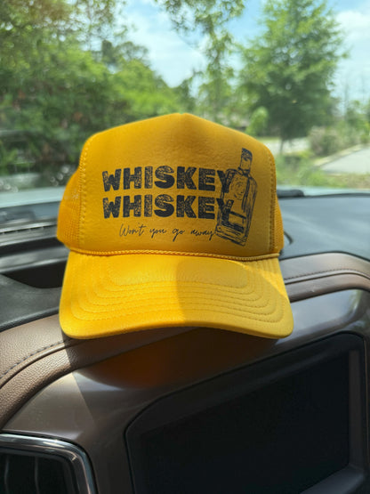 Whiskey Whiskey Trucker Hat