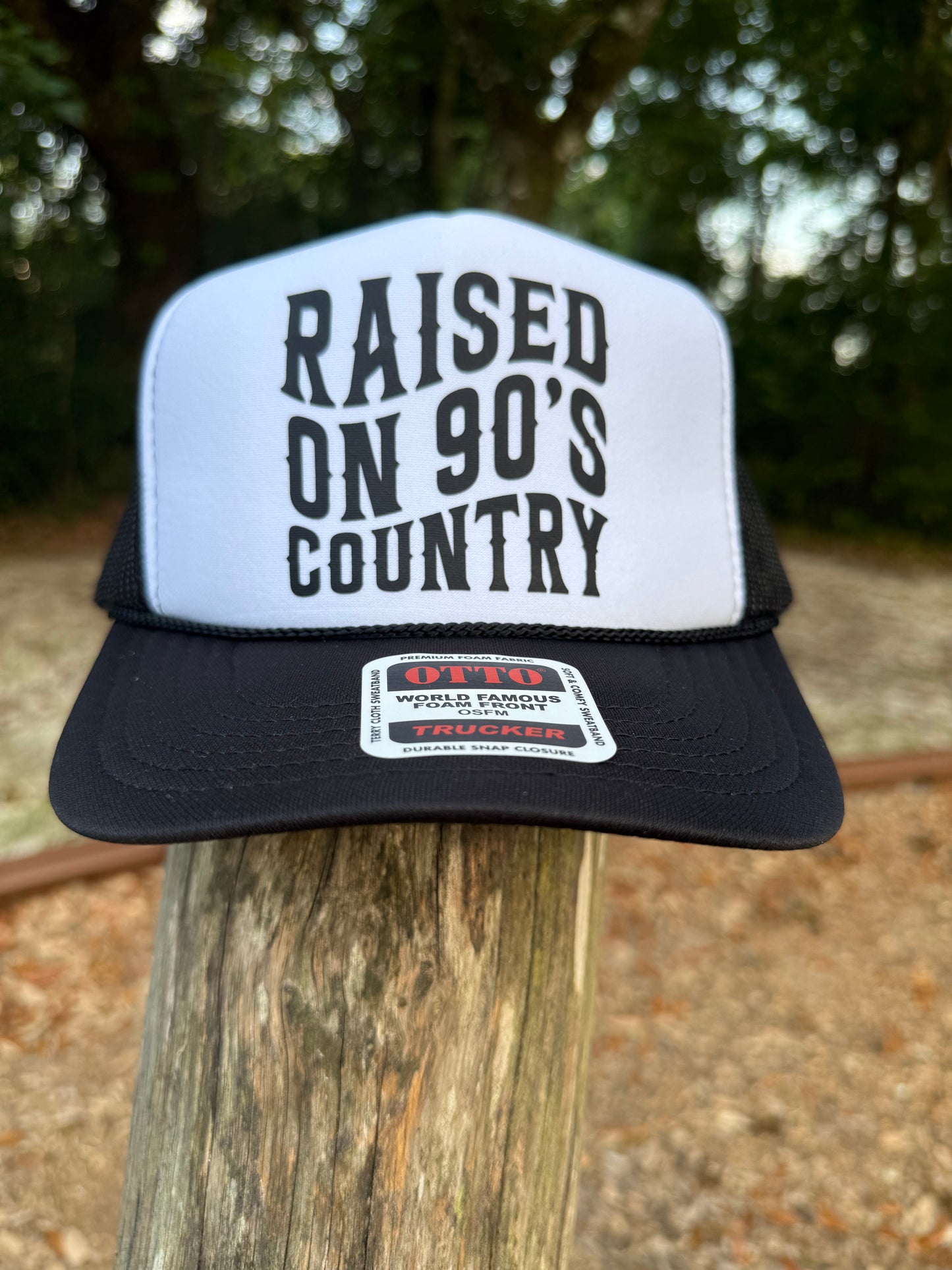 Raised On 90's Country Trucker Hat