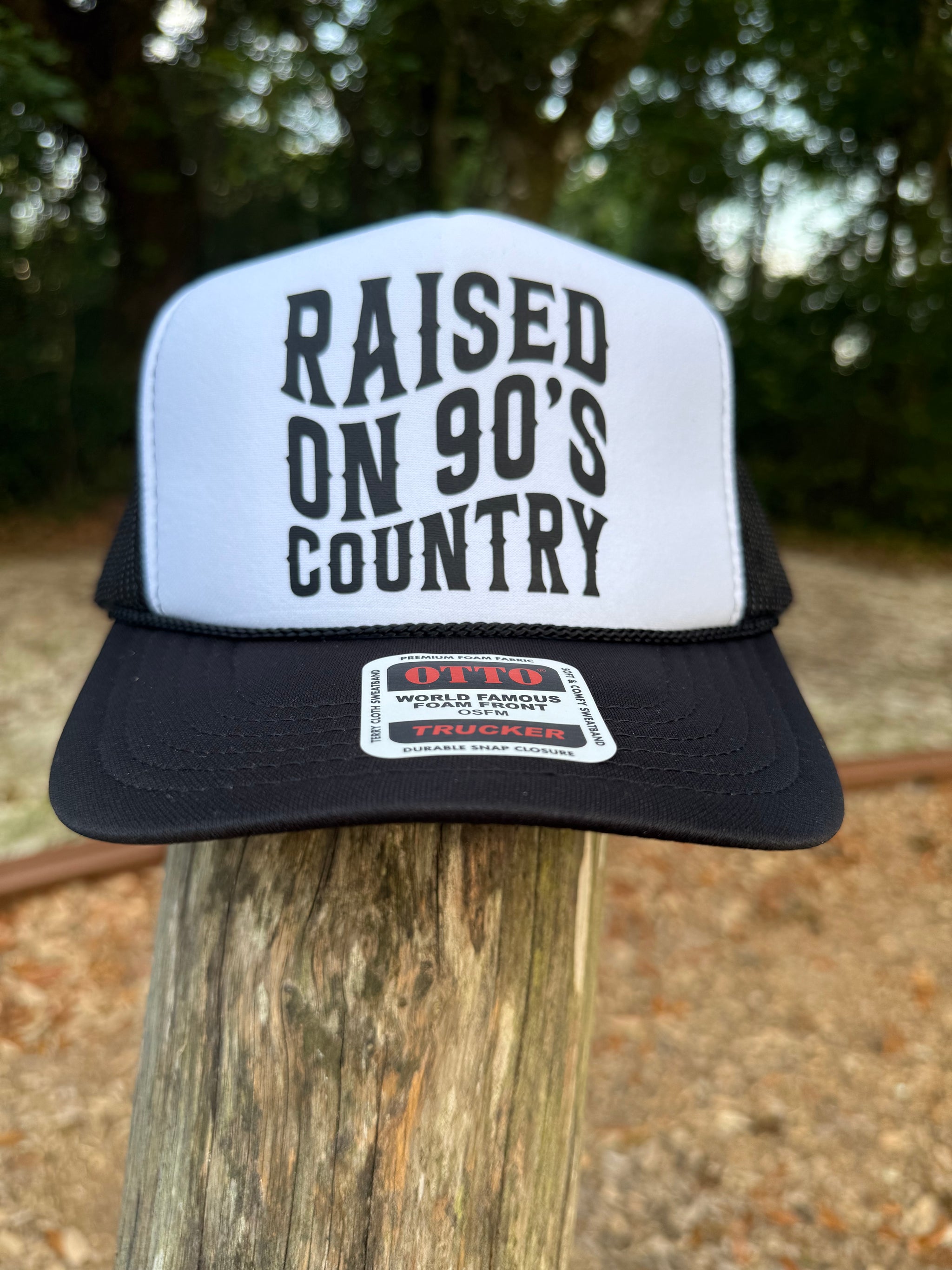 Raised On 90's Country Trucker Hat