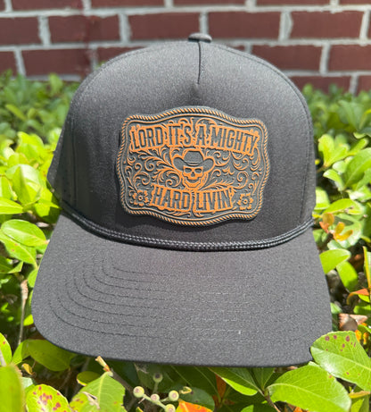 Mighty Hard Livin'  Patch Hat