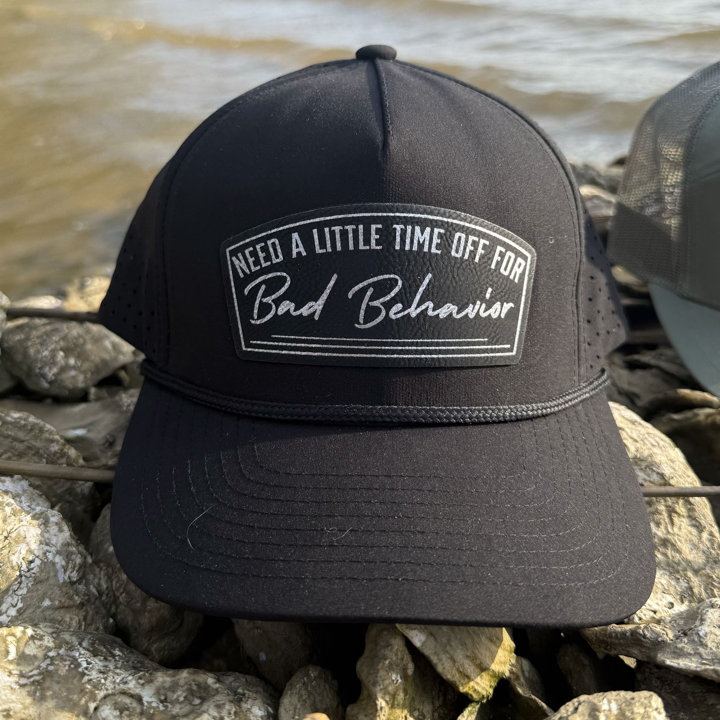 Need A Little Time Off For Bad Behavior Patch Hat