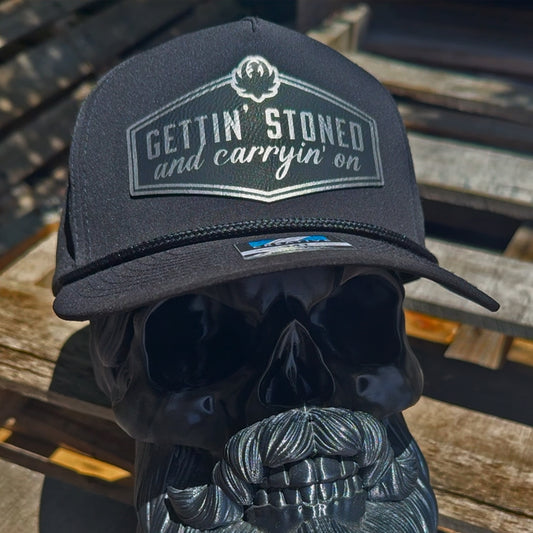 Gettin' Stoned And Carryin' On Patch Hat