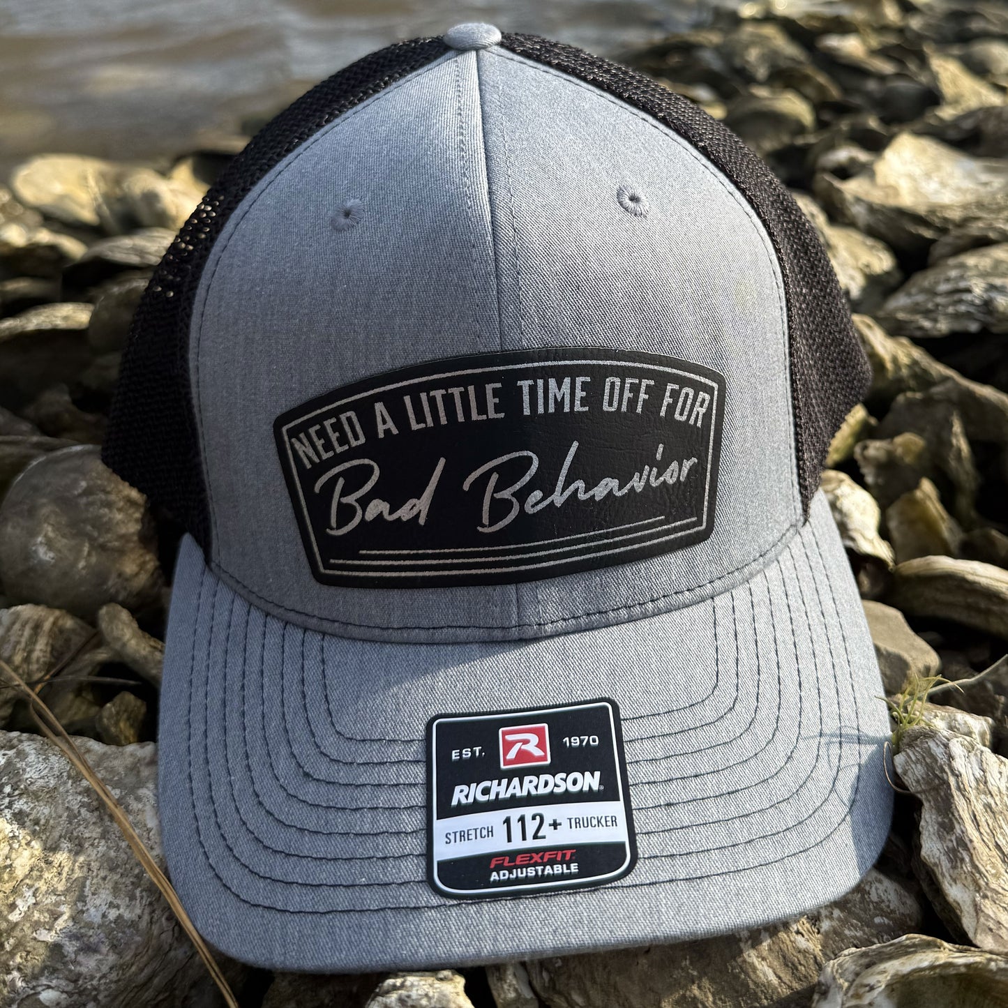 Need A Little Time Off For Bad Behavior Patch Hat