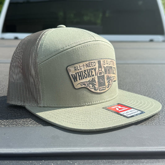 Whiskey & Whitley Patch Hat