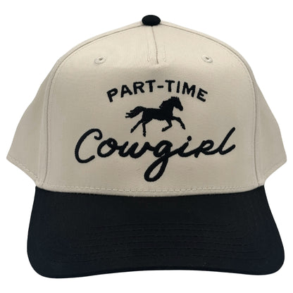 Part-Time Cowgirl Embroidered Hat