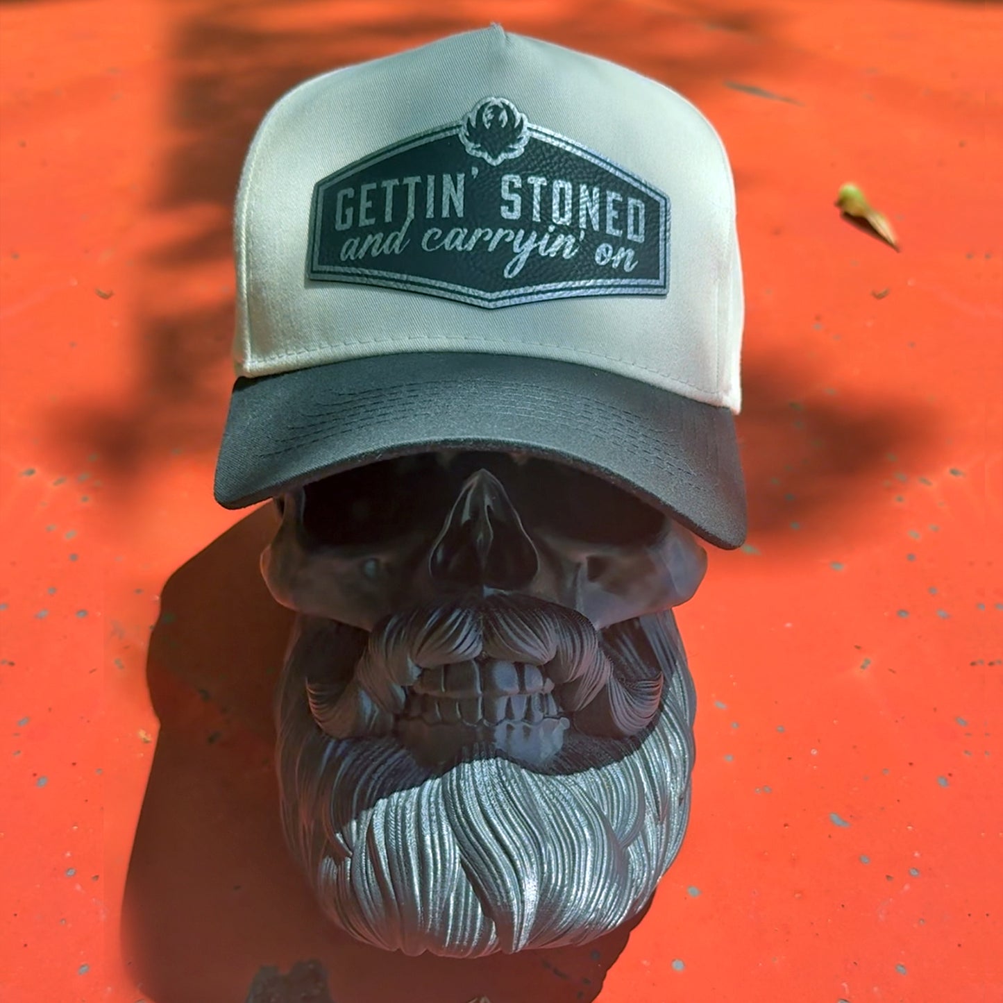 Gettin' Stoned And Carryin' On Patch Hat