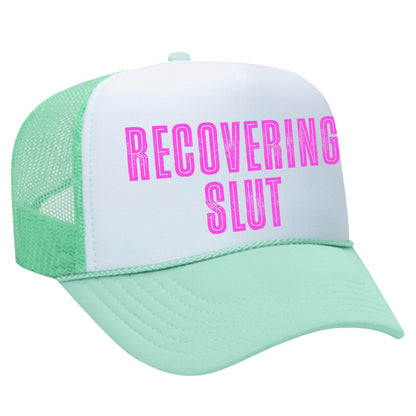 Recovering Slut Trucker Hat