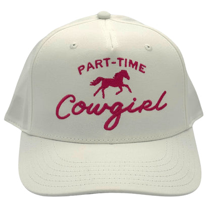 Part-Time Cowgirl Embroidered Hat